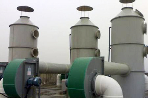 藍月環保鍋爐脫硫除塵器占地面積小安裝方便明顯提高脫硫效果