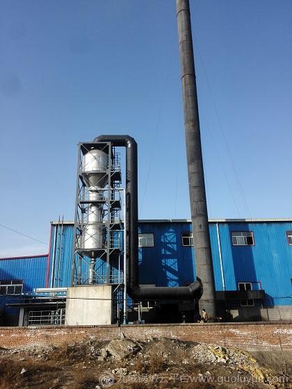 回轉窯氣動乳化脫硫塔脫硫、脫硝、除塵、消白一體化
