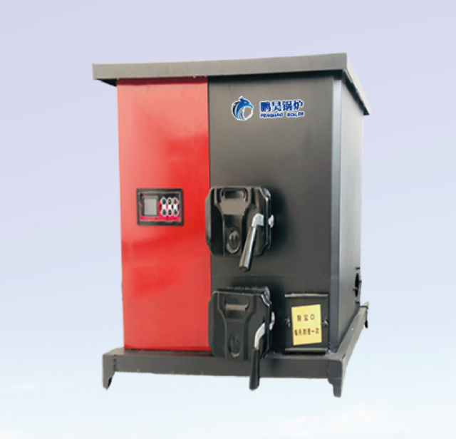 鵬昊家用生物質顆粒智能真火爐水暖型