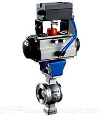 ZPQV蒸汽氣動偏心旋轉調節閥上海閥門廠家
