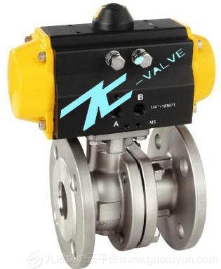 球閥產品系列:氣動法蘭高平臺球塞閥-首龍球閥