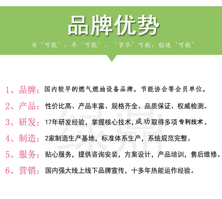 (綠)300kg燃油燃氣蒸汽發生器詳情頁（綠鼎能源）2017