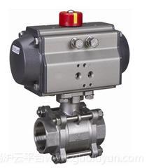 Q611F蒸汽內螺紋氣動球閥上海閥門廠家