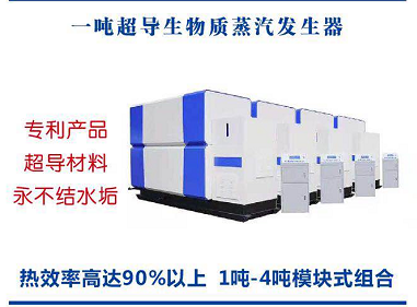 1噸超導生物質蒸汽發生器