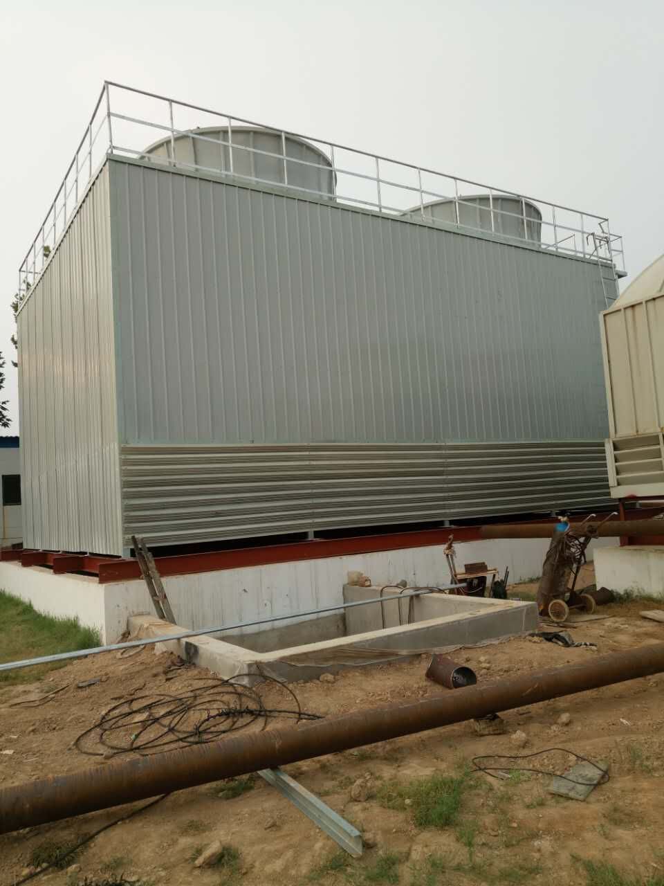 石家莊方形冷卻塔供應富源奧瑞生產方形逆流式中央空調冷卻塔